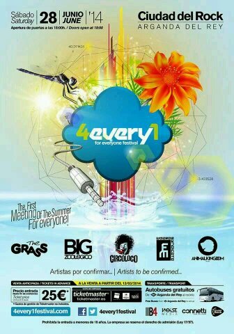 PIDE TUS ENTRADAS PARA EL FESTIVAL DE MÚSICA ELECTRÓNICA #4EVERY1 629944687