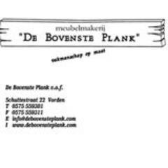 De Bovenste Plank, meubel en interieurbouw voor particulier en bedrijf. Wij maken maatwerk meubelen, keukens en inbouwkasten. Specialisatie: Boekenwanden