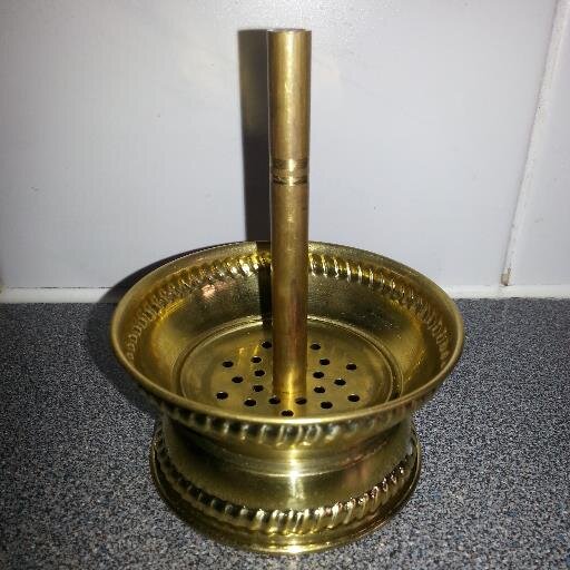 Kopstuk op waterpijp, innovatief, geen aluminiumfolie meer!