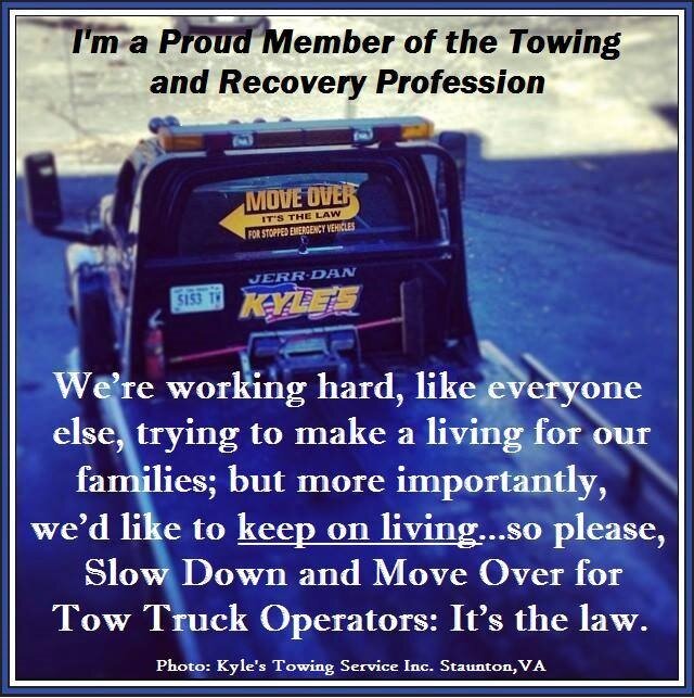 Are you a proud member of the towing, repossession and recovery profession? #towtruck #moveover #towing #proudtowingmember #ImAProudMemberOfTheTowingAndRecovery