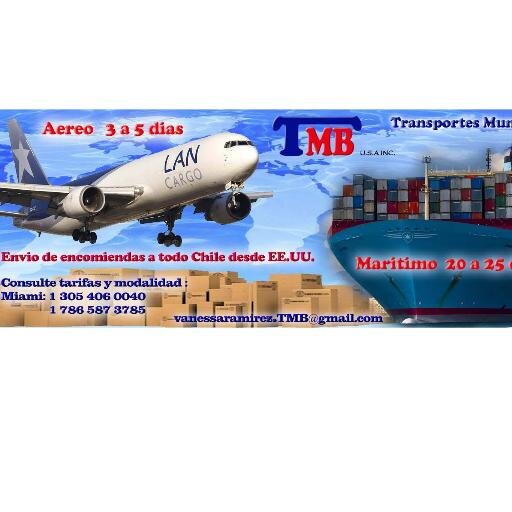 Transportes Mundiales Bensa USA INC una compañía de transporte marítimo e aereo establecida en el área de Miami. Movemos carga para cualquier lugar del mundo.