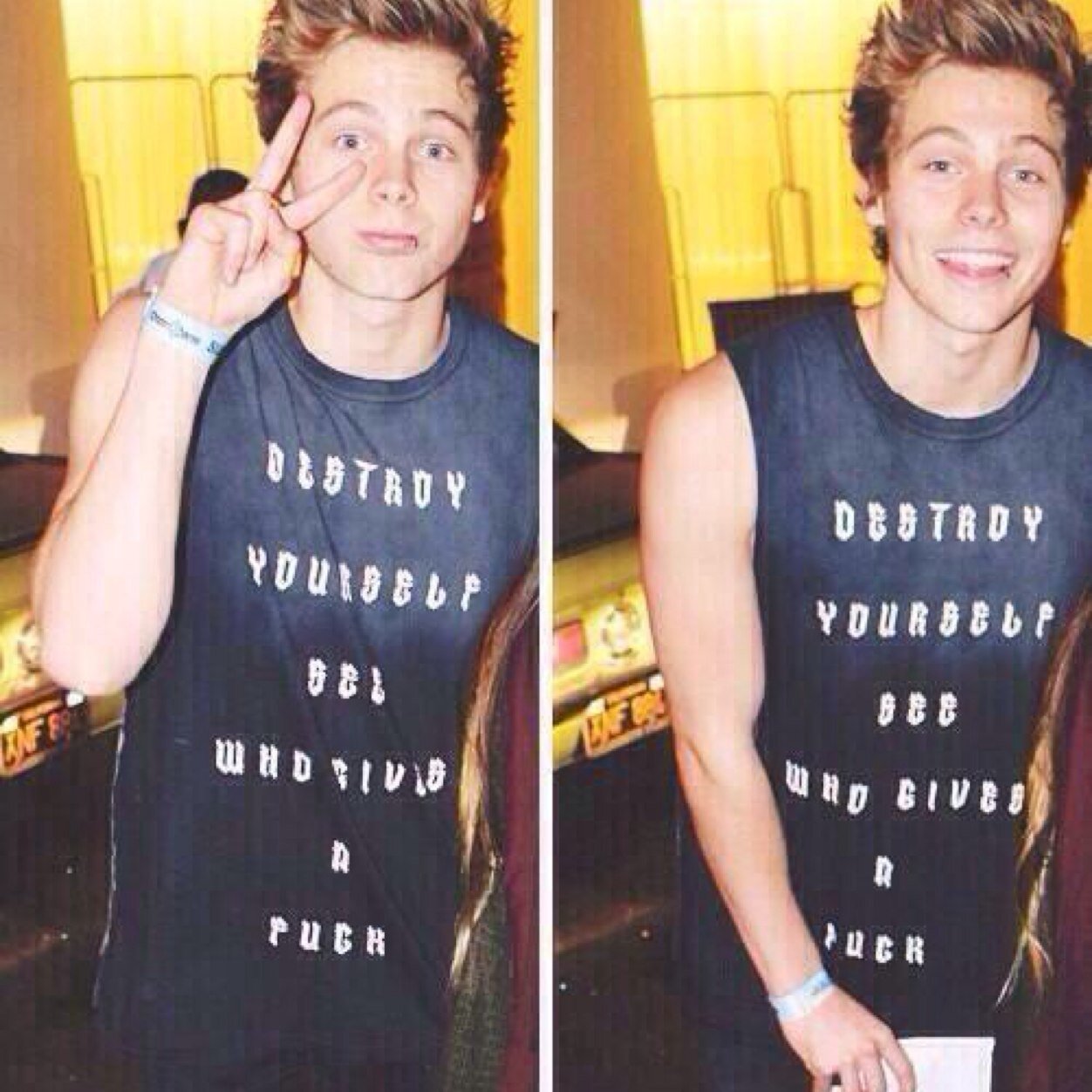 I love 5sos and one direction i also ride horses and train and help people ride horses