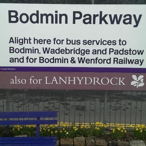 Hello from Bodmin Parkway! Contact @GWRHelp or @GWRUK for other general queries.