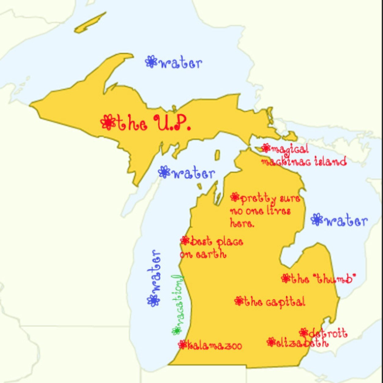 weathermichh's profile picture. pure michigan, home of the great lakes & where we use our hand as our state map.
