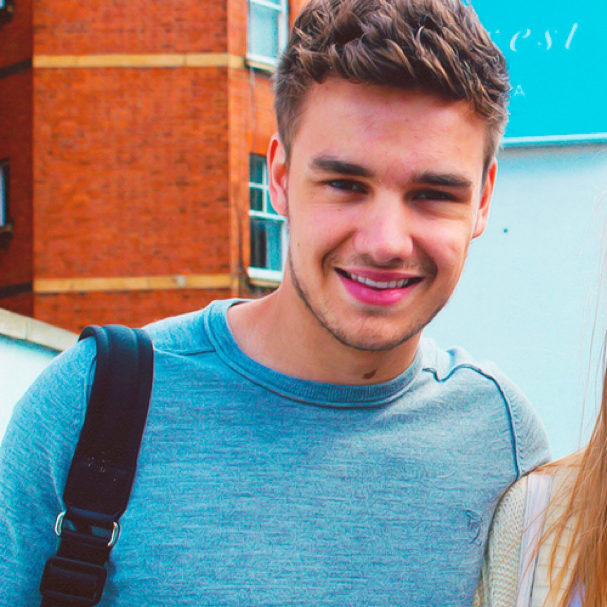 cloudlessliam's profile picture. his smile is brighter than the sun