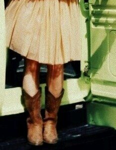Simple girl with a hankering for tattoos, big trucks and guys who chew.