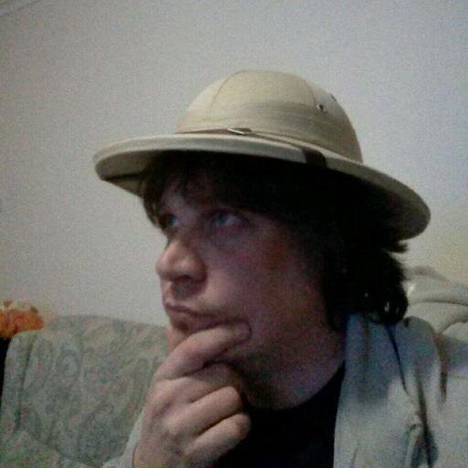 Wearer of the friendly hat, LOOK AT MY HAT!