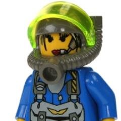 Pilot and aerial vehicle expert of the Rock Raiders. WHEE! (Lego RP #Legoverse)