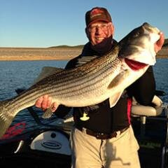Expert Striper Fishing Guide, Columnist, and ex-Olympic Class Decathlete