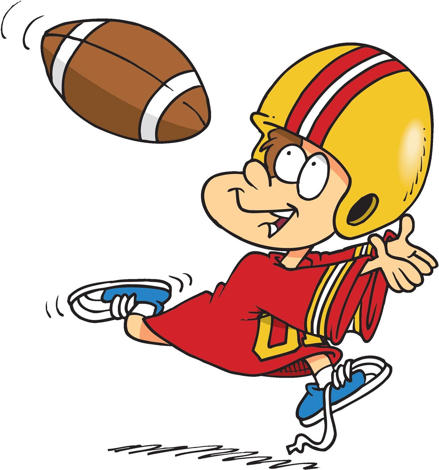 TouchDown Kids is an American Football program which can be played by both boys and girls.  It is a safe, simple sport that is very enjoyable and easy to play.