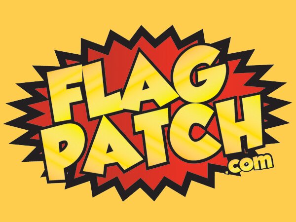 Embroidered iron-on flag patches for vexillology lovers. Look it up.