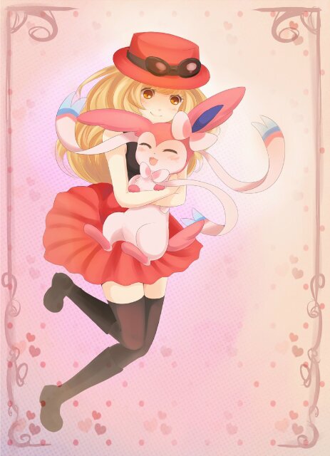 My name is Serena from Kalos! Me and my partner Vivi [@cutest_eevee] will travel Kalos together with Ash and others! #single