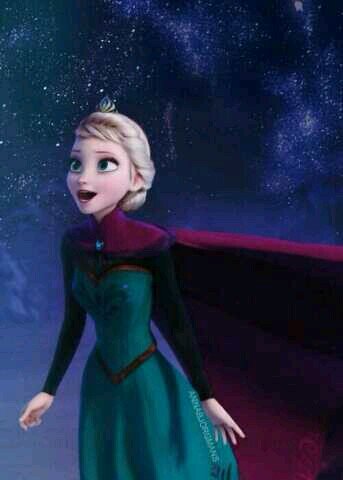 I am Elsa Queen of Arandelle. And I can make snow. Let it Go ~