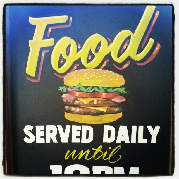 Professional chalkboard artist. Friendly, reliable service, in pretty much any style you like!