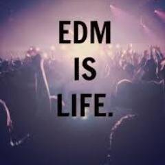 I didn't choose the EDM life, the EDM life chose me.                  

Sometimes I cry at raves.