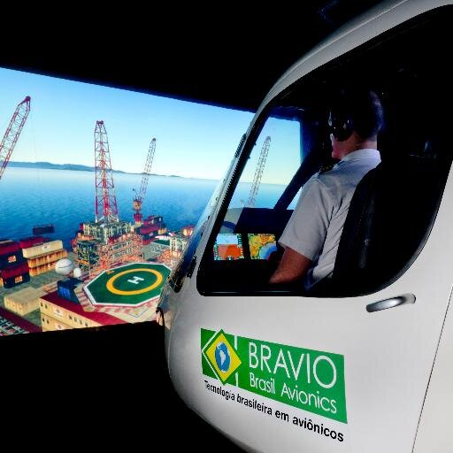 A BRAVIO - Avionics é uma empresa aeronáutica sediada no Aeroporto Campo de Marte/SP e, entre os produtos desenvolvidos por ela estão avançados Simuladores.