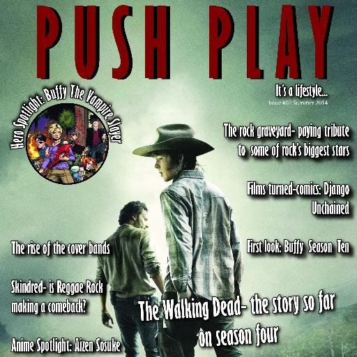 PushPlayOnline's profile picture. Push Play magazine aims to bring you the latest and greatest news and entertainment concerning alternative music and geek culture.