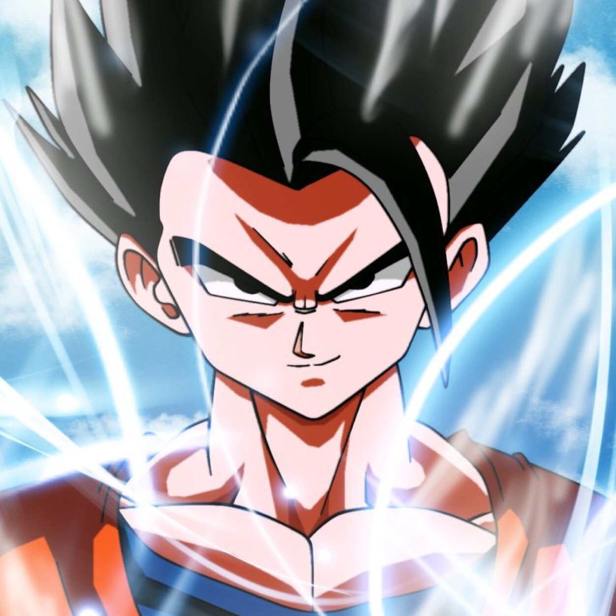 I am the son of goku my mom always makes me study but i want to train to be the best saiyan alive #DBZRP