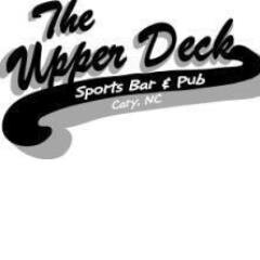 Upper Deck Restaurant & Sports Pub in Cary NC is YOUR Neighborhood Bar & Grill.  Award winning Wings; Best Burgers in town & over 80 beers!  Loads of TV's!