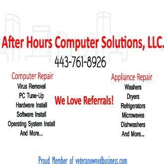 AHC_Solutions's profile picture. Veteran owned business offering computer and appliance repair. Check out our website or give us a call to see the many ways we can help you.