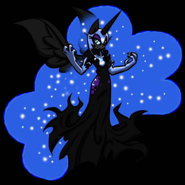 hi i'm nightmare moon the hedgehog HAHAHA!!! You fool! I GOING YOU EAT YOUR SOUL #evil but somtimes friendly  #taken by @BlazikenKing65 (sonic)