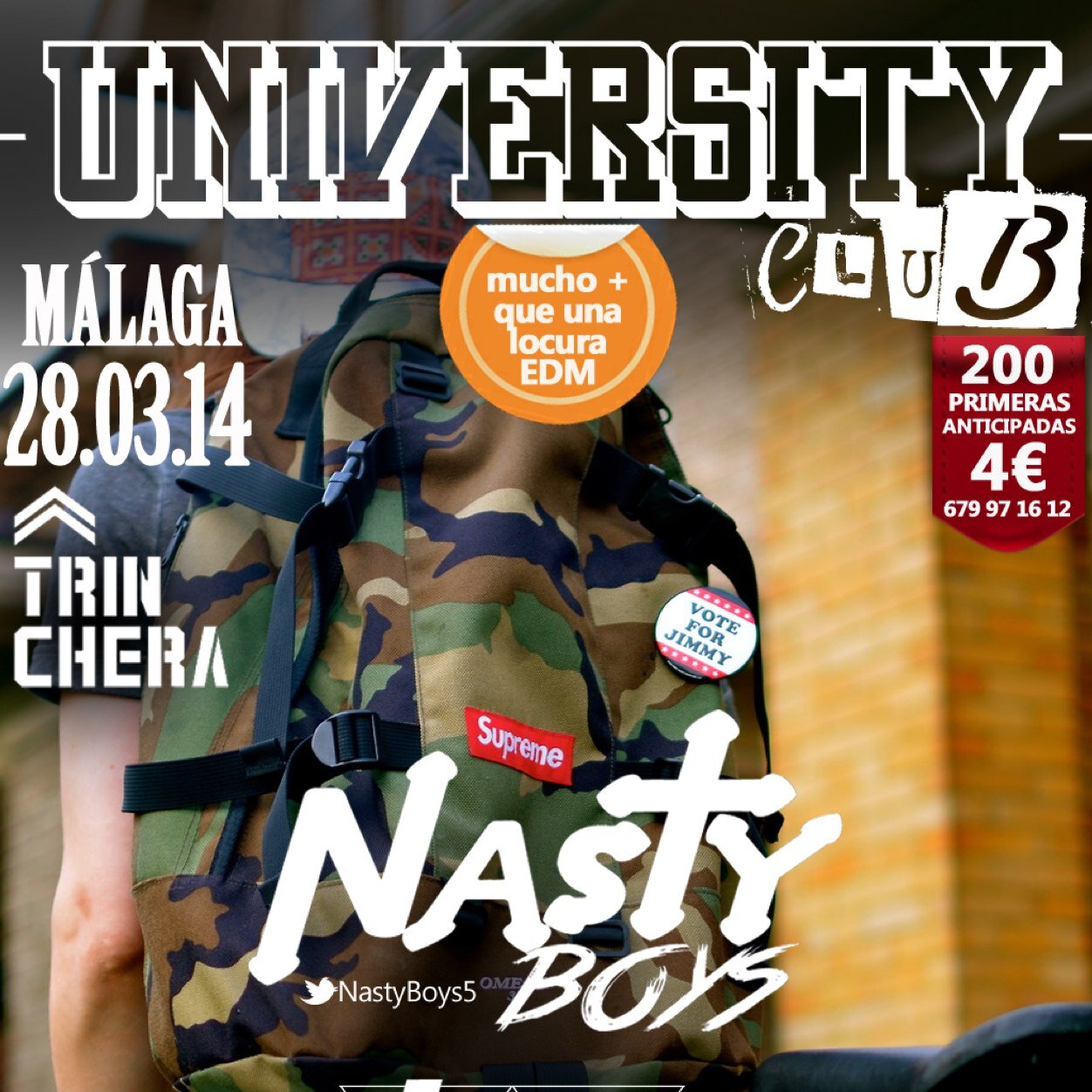 Empieza a disfrutar del mejor ambiente de Málaga, olvídate de los exámenes, desconecta y disfruta del mejor show electrónico.
¿Hay University esta semana?