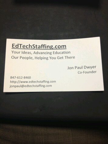 EdTechStaffing's profile picture. Boutique executive search and permanent placement agency dedicated to the EdTech Industry.