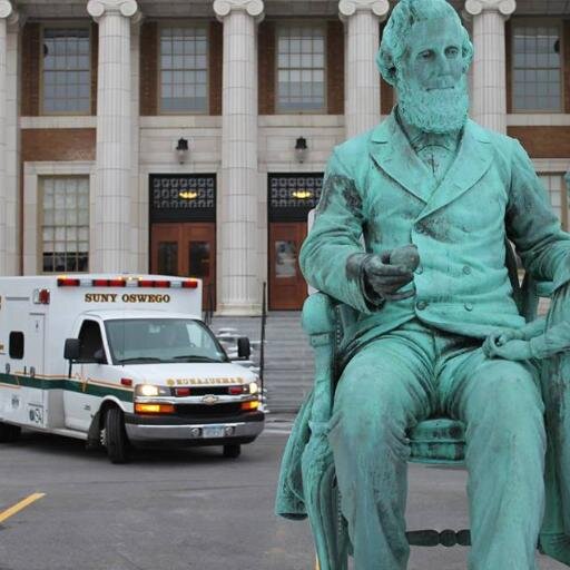 Student Association Volunteer Ambulance Corps of Oswego, Inc. By the students, for the students. SUNY Oswego based BLS Ambulance. Facebook & Instagram.