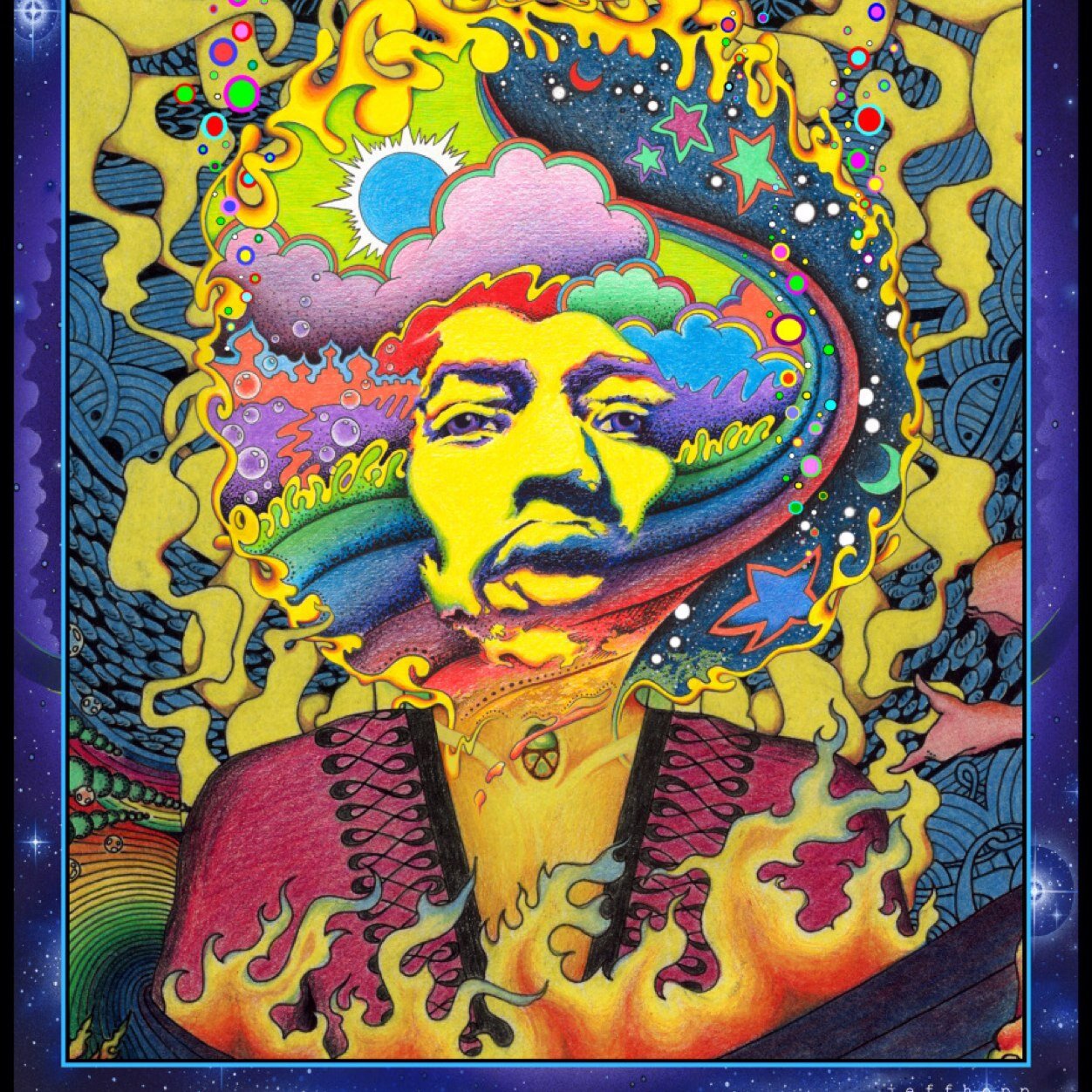 Trippy hippie pictures