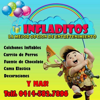 Todo para eventos infantiles. INFLADITOS  tu mejor opción de entretenimiento.