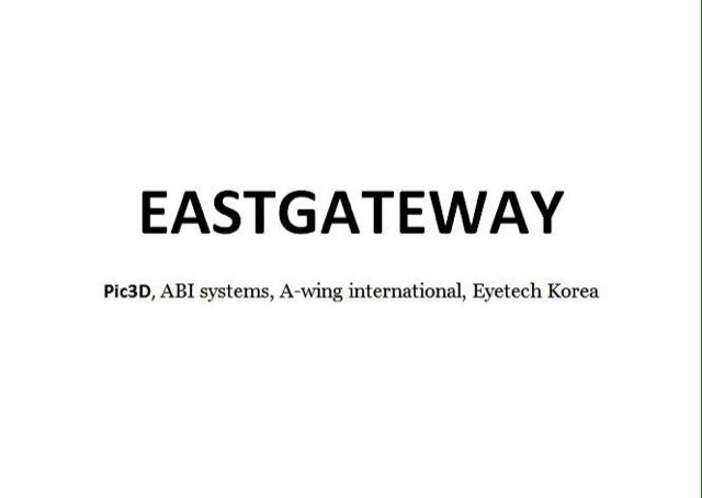 samho env tech,eastgateway- ABI systems,A-wing intnl,eyetech korea