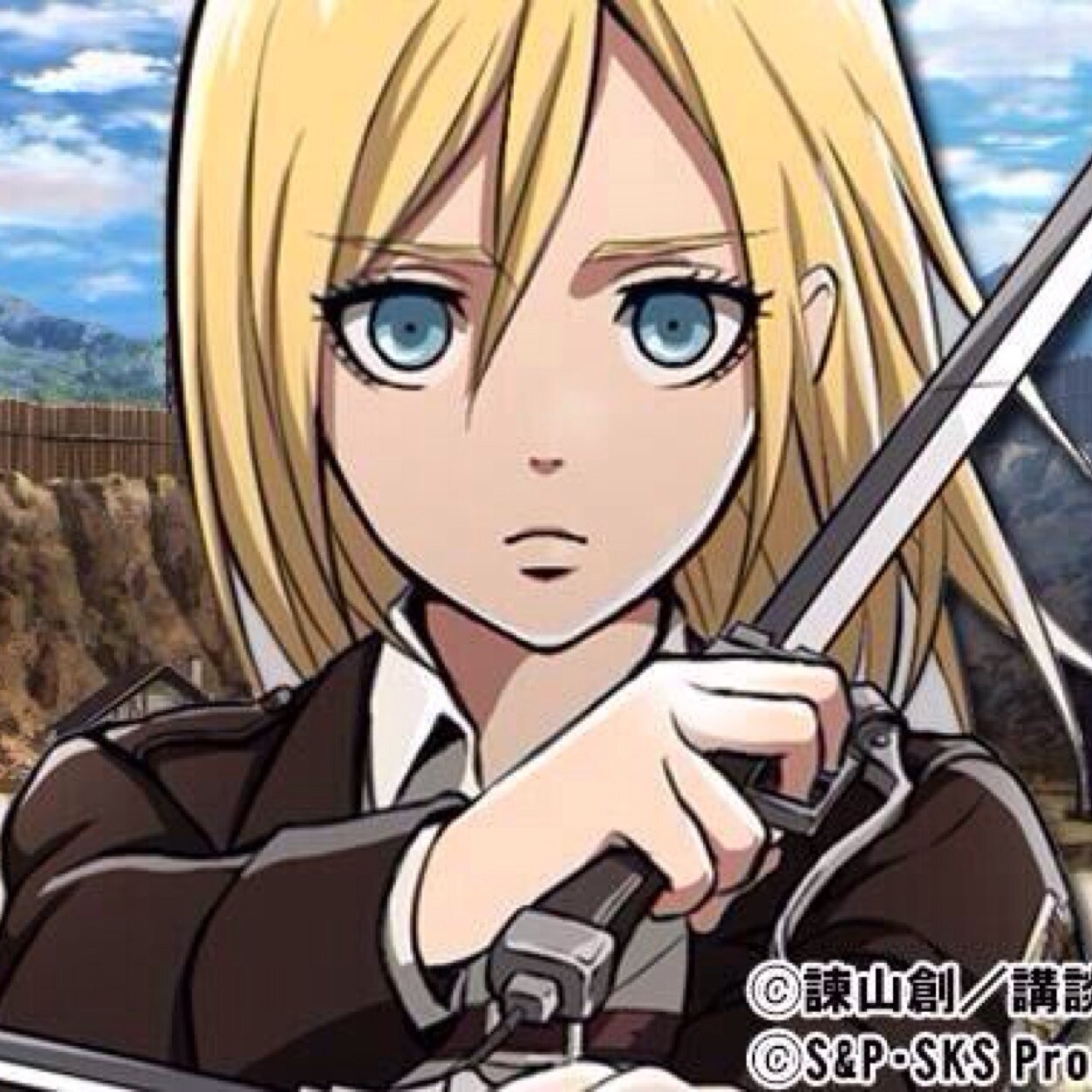 Shingeki no Kyojin - คริสต้า เรนซ์ หรือ ฮิสตอเรีย เรอิส  ของรุ่น 104 สังกัดหน่วยสำรวจ [Bot Thailand]