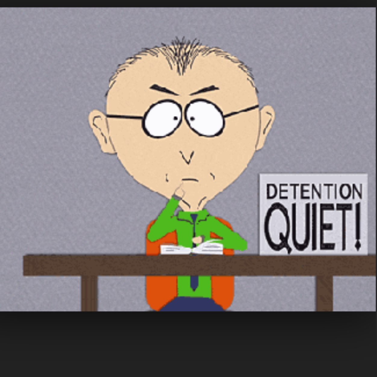 Send in all your funny detention slips please block all names if you want.