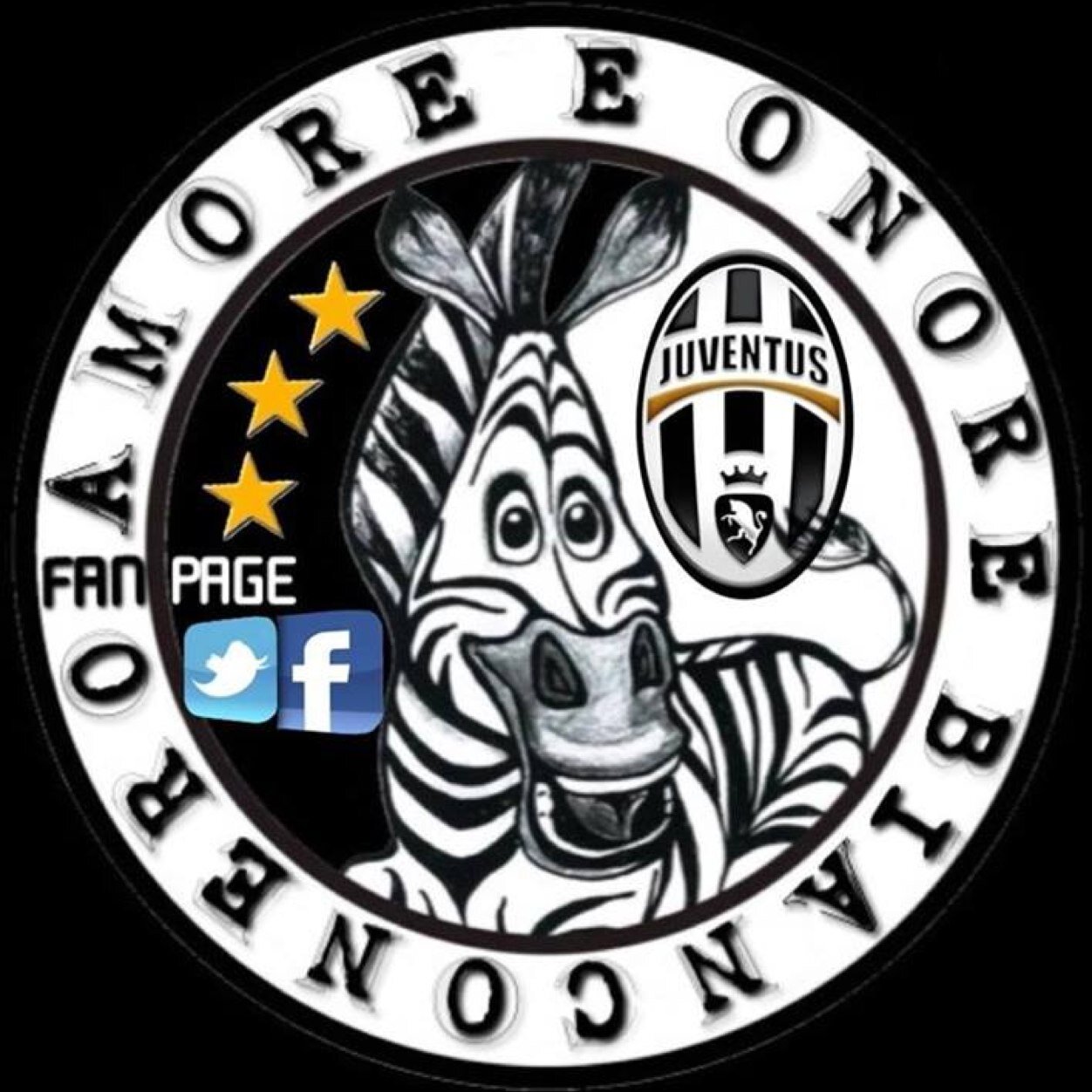 Page Facebook - Amore e Onore BiancoNero
