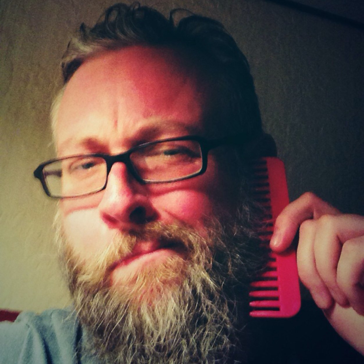 Father, artist, beard owner. Erstwhile person.