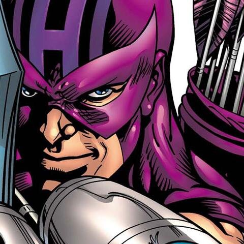 Arquero púrpura con la mejor puntería. El morado es totalmente masculino, que quede claro. #Avenger