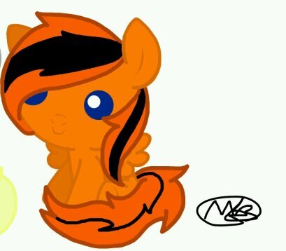 rawr :D Bwngal! twin of @mlp_Sunswirl! i wuv @mlp_Twirl big brotha! Pawents: @mlp_Pressline and @mlp_Tigerheart. *part fox and pegasus*