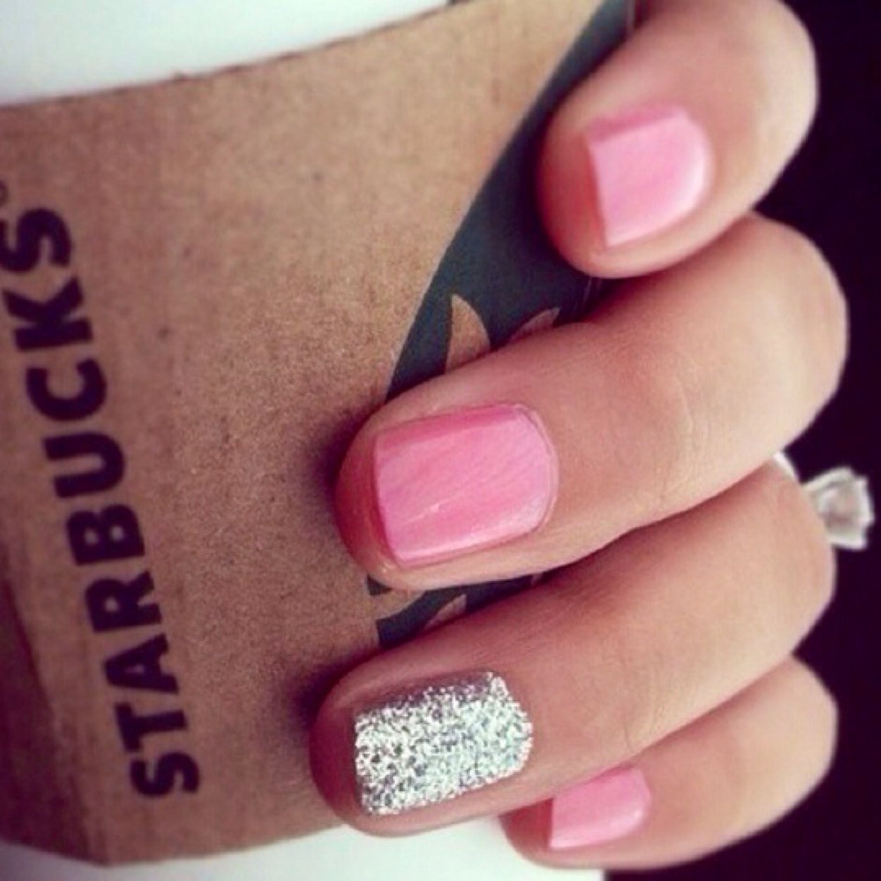 You'll never see me with naked nails. The nails I post are not mine. #FabFridayNails #NailsAfterDark (2/11/13)