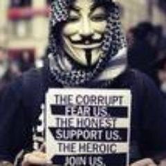 We are Anonymous !
We are Legion !