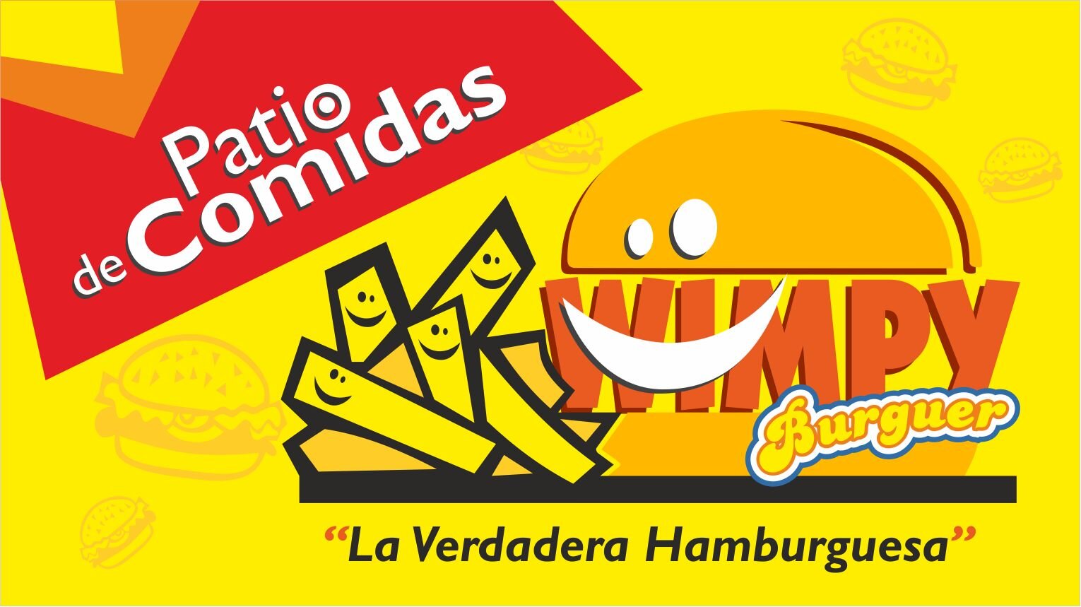 Patio de Comidas WIMPY,  te brinda con mas de 25 años de  experiencia, nuestros productos preparados con ingredientes de la mejor calidad.