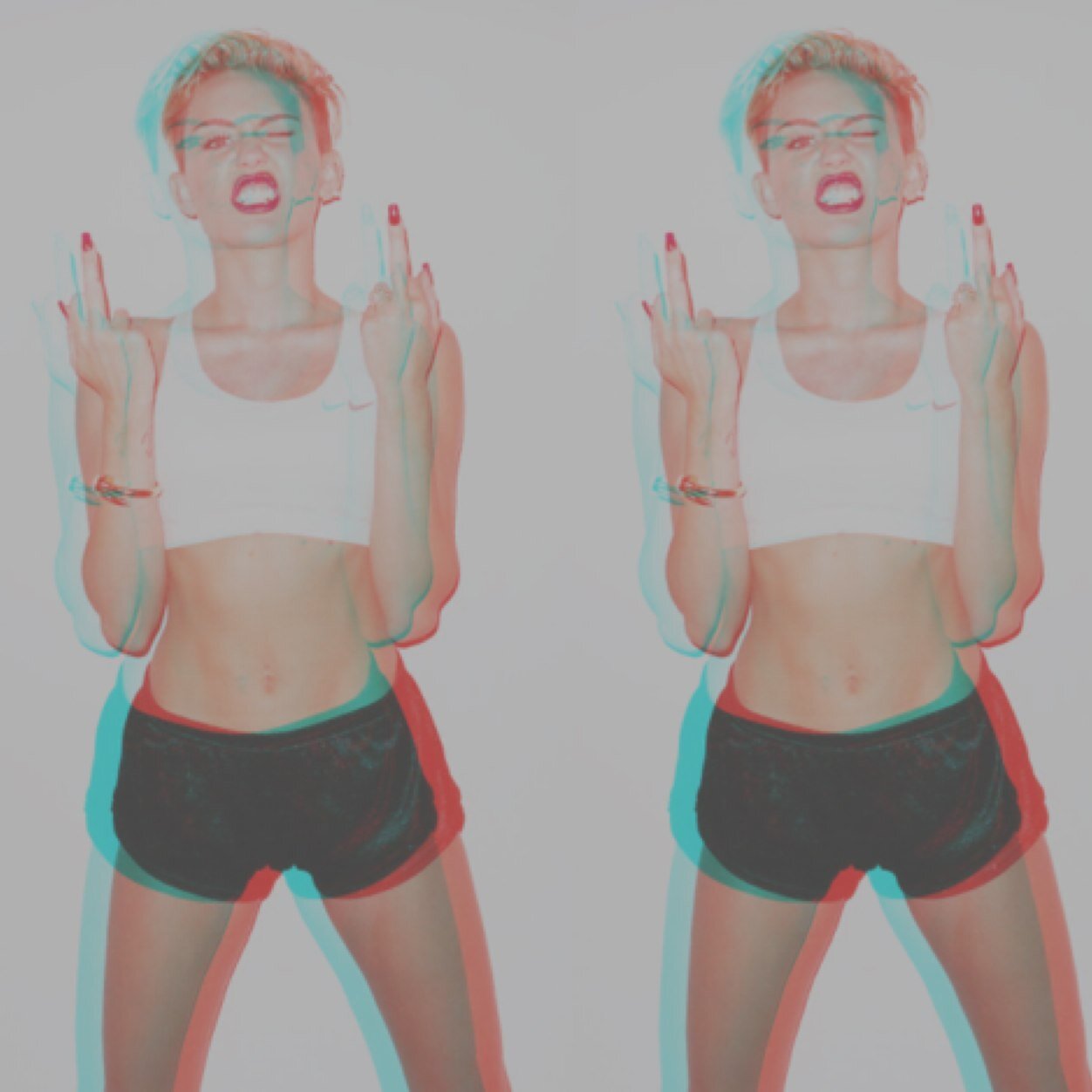 miley bitch. volgare, troia, stronza, combina guai, ma sempre migliore di voi.