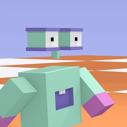The Adventures Of Two Little Robots And Their Pet Dinosaur