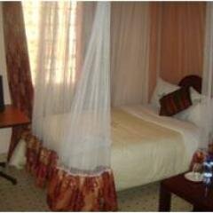 A modern luxurious hotel.Has accommodation,food and drinks,conference facilities,ample secure inside parking,free WIFI and DSTV.friendly rate.