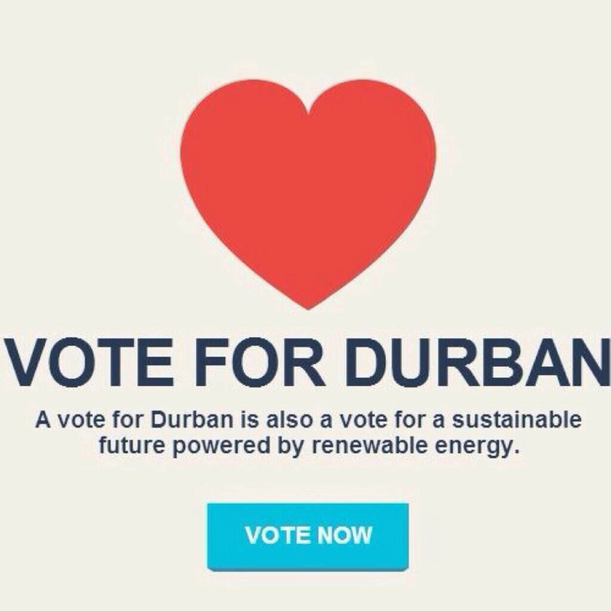 Coming soon, to Durban, South Africa ...