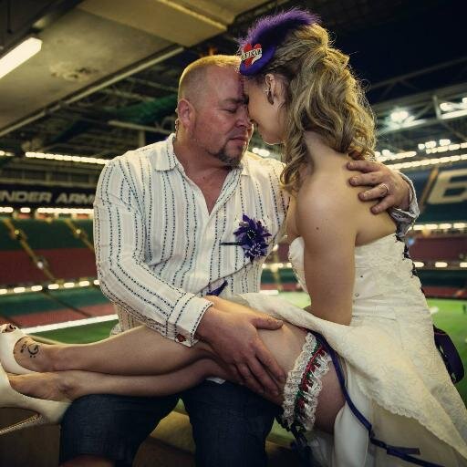 Gym bunny, rugby mad, rock chick, who just happens to be married to the most beautiful bass player in Cardiff