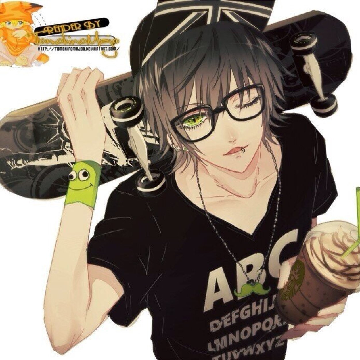 Just that guy that every girl likes..* smirks* RP GF @GirlyGirlAutumn lay a finger on her and you'll die..in a Second.