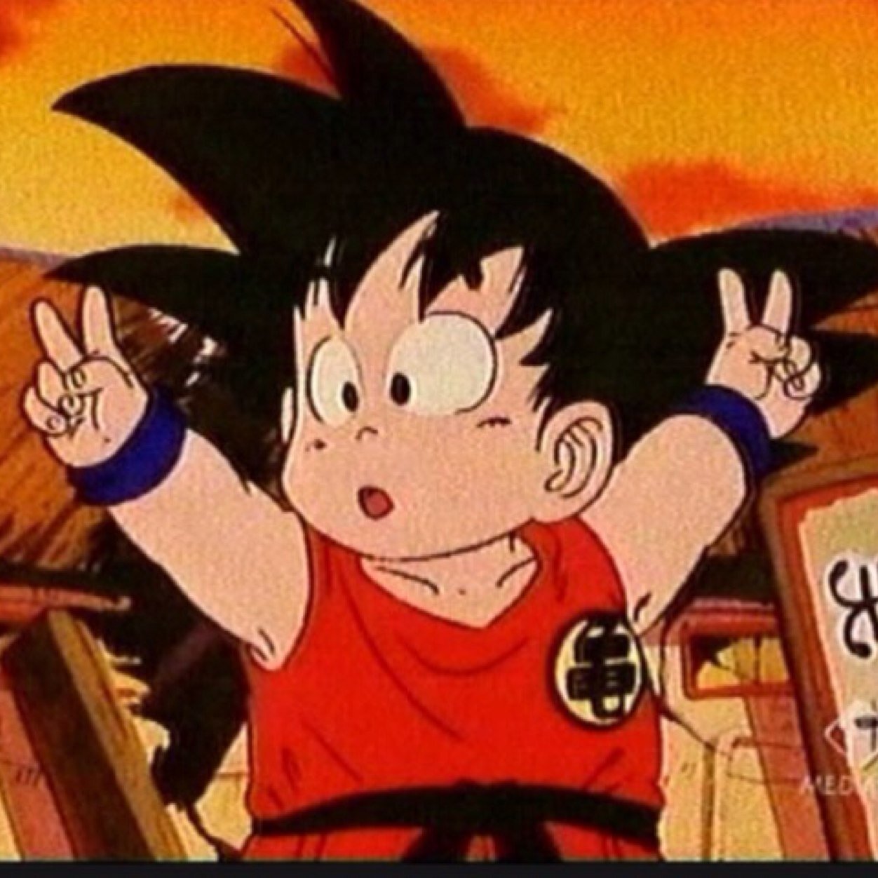 My name is Goku, My grandpa Gohan die and told me too Master Roshi and receive training from him. Wow! He must be strong. RP/Parody