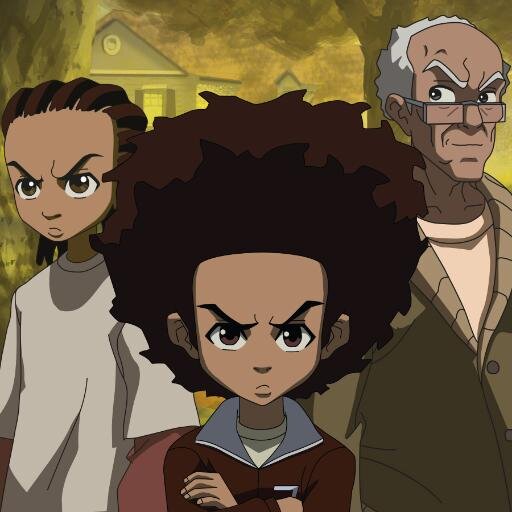 THE BOONDOCKS is an edgy, in-your-face comedy brimming with stinging social commentary and biting satire.