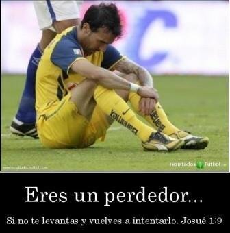 Eres un perdedor...sino te levantas y vuelves a intentarlo