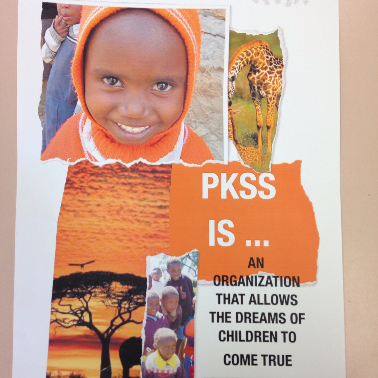 A student group connected to Sweetwaters Secondary in Kenya through the PKSS organization.